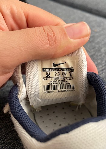 Cırt Cırtlı Erkek Çocuk Beyaz Spor Ayakkabı - Görsel 4