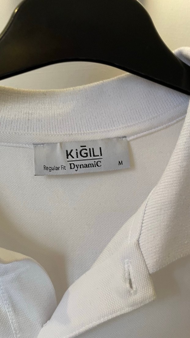 Erkek Beyaz Pamuklu Polo Tişört - Görsel 2