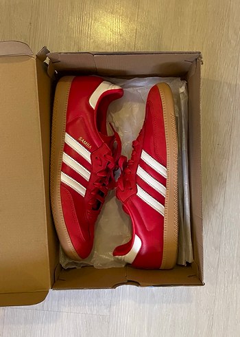 ADİDAS SAMBA ERKEK KIRMIZI 46 - Görsel 6