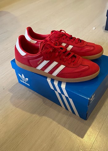ADİDAS SAMBA ERKEK KIRMIZI 46 - Görsel 3