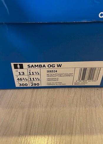 ADİDAS SAMBA ERKEK KIRMIZI 46 - Görsel 8