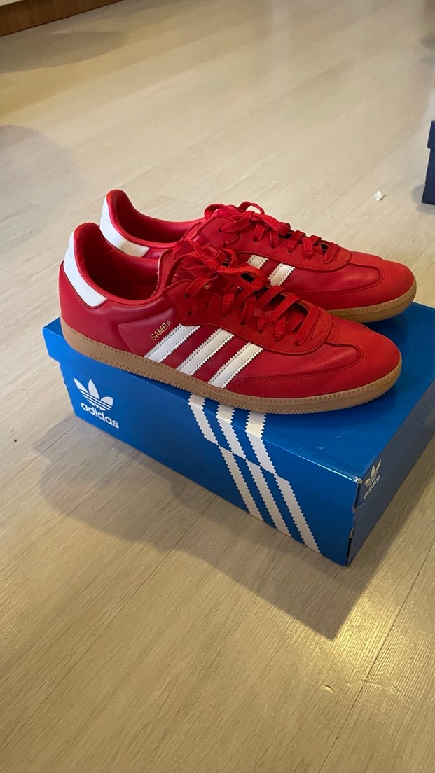 ADİDAS SAMBA ERKEK KIRMIZI 46 - Görsel 3
