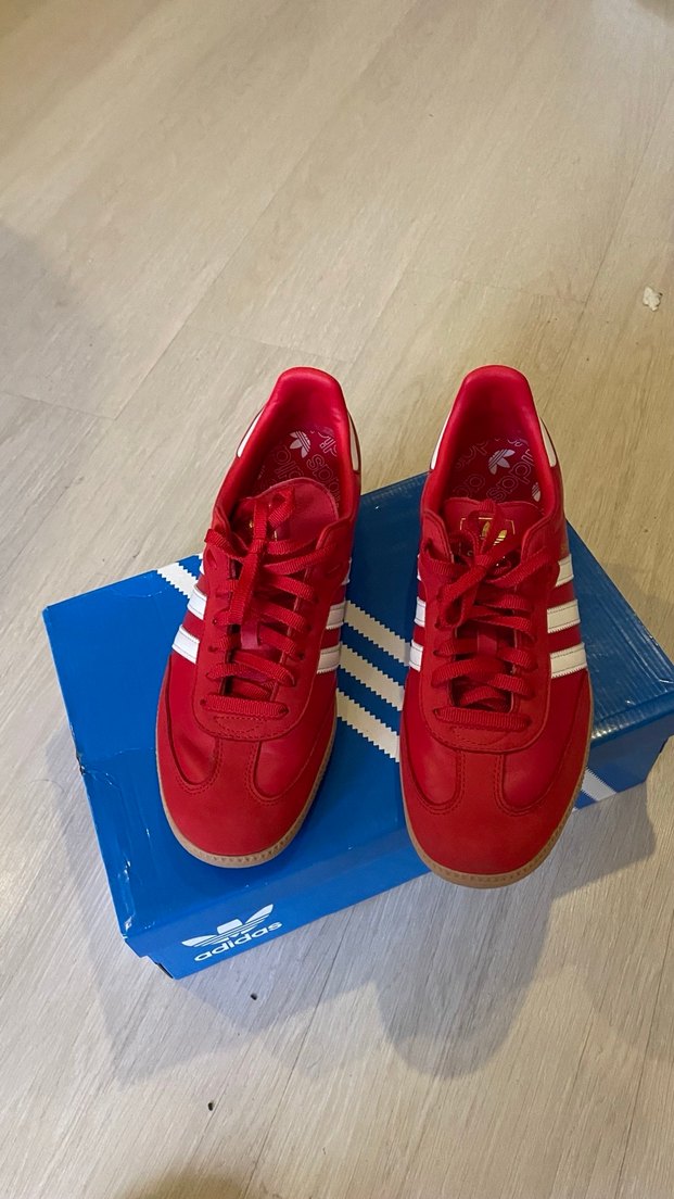 ADİDAS SAMBA ERKEK KIRMIZI 46 - Görsel 4