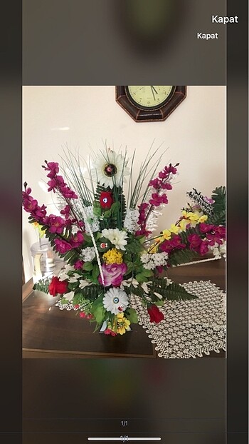Hediyelik sıfır çiçek