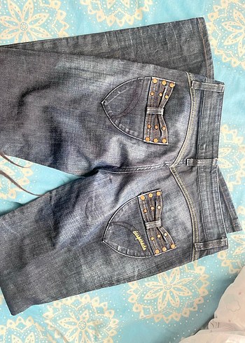 American Vintage Eskitme Cep Detayli Kot Pantolon