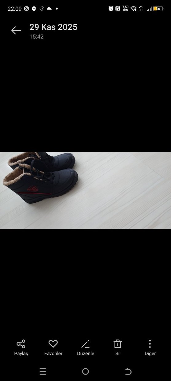 Siyah outoodors marka bot. - Görsel 2