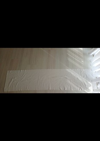 Beyaz Yumuşak Atkı - Görsel 2