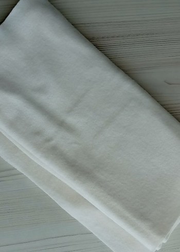 Beyaz Yumuşak Atkı - Görsel 3