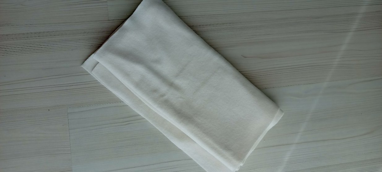 Beyaz Yumuşak Atkı - Görsel 3