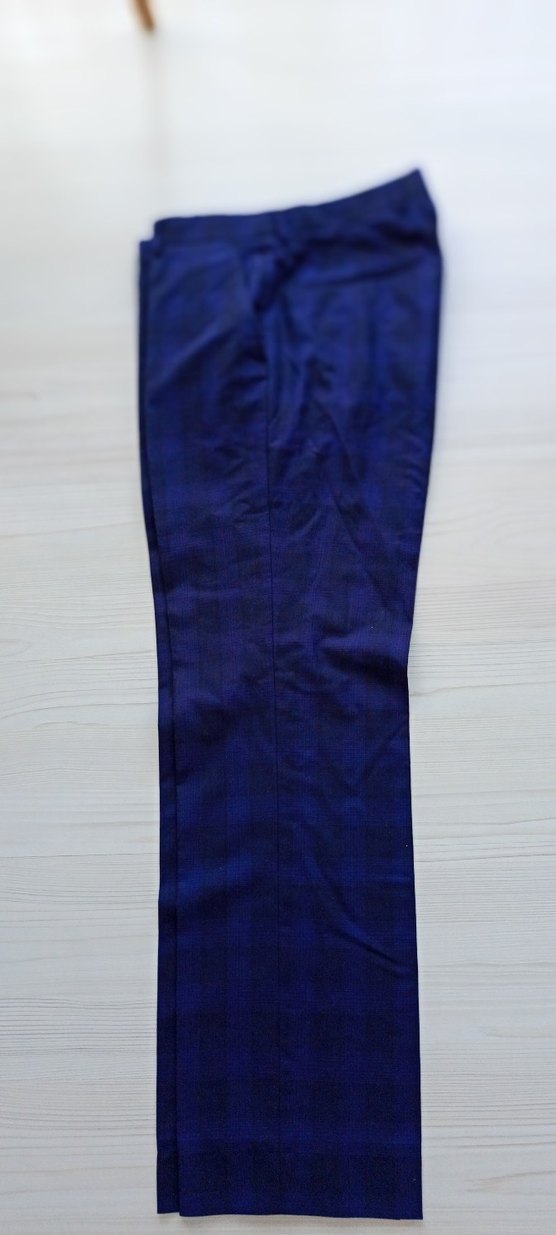 Düğmeli Lacivert Erkek Takım Elbise - Görsel 4