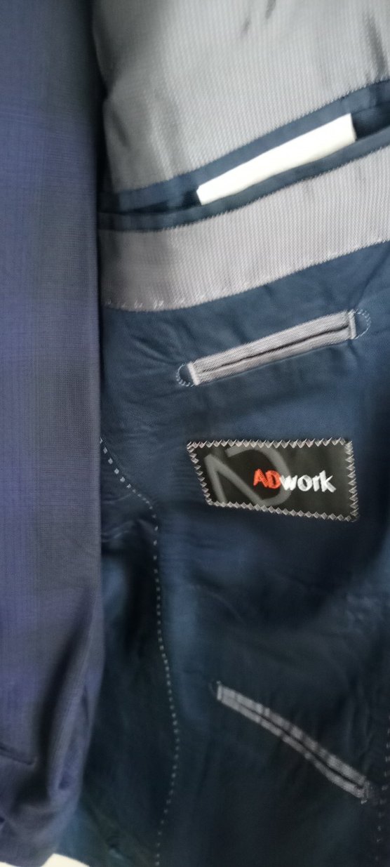 Düğmeli Lacivert Erkek Takım Elbise - Görsel 2