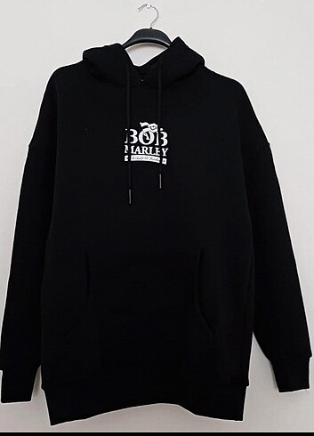 UNISEX BOB MARLEY BASKILI SWEATSHİRT 