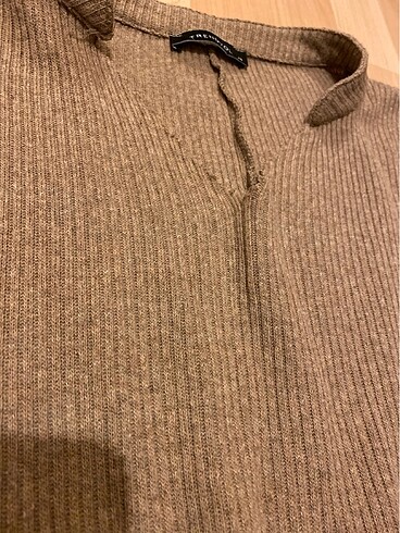 xs Beden kahverengi Renk mini sweat