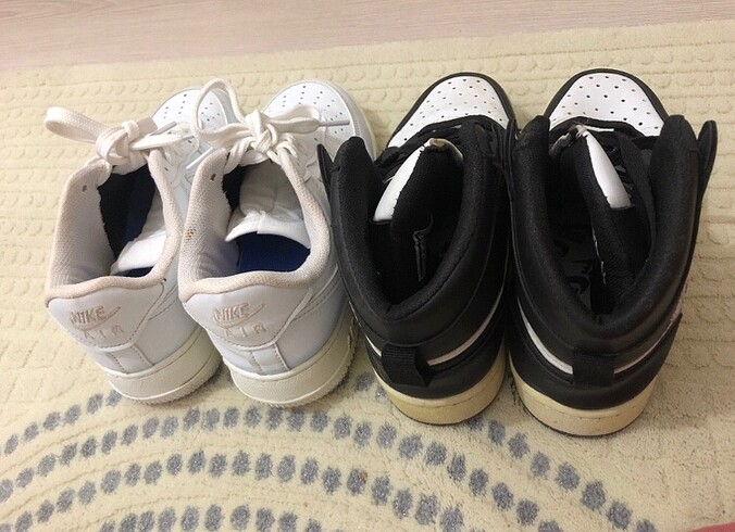 nike air force ve air jordan