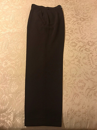 Kahverengi kumaş pantalon 