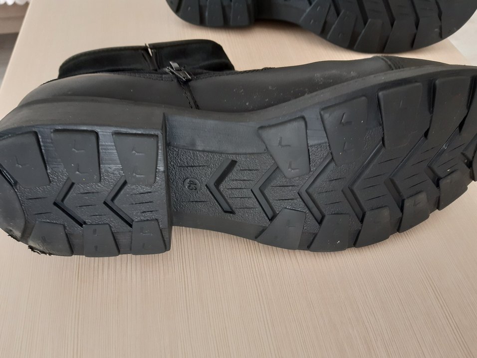 Siyah Tokalı Biker Erkek Bot - Görsel 4