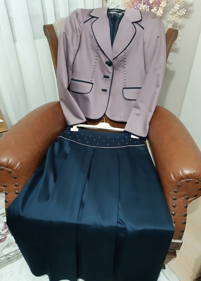 Etek ceket takimi - Görsel 4