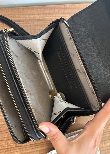 Kadın Deri Fermuarlı Clutch Cüzdan - Görsel 3