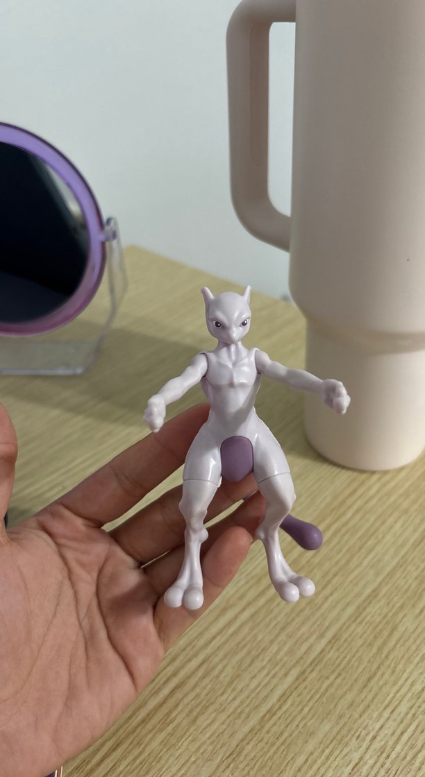 Mor Pastel Aksiyon Figürü - Görsel 4