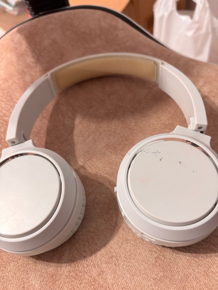 Beyaz Pastel Kulaklık - Görsel 2