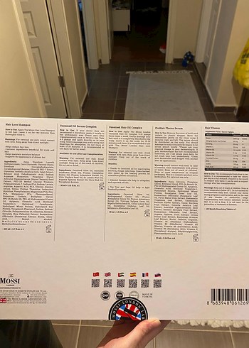 The Mossi London 6 Aylık Saç Bakım Seti - Görsel 7