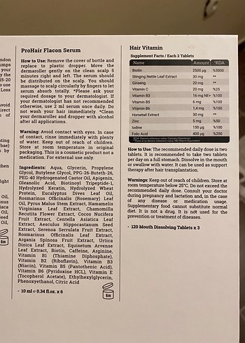 The Mossi London 6 Aylık Saç Bakım Seti - Görsel 8