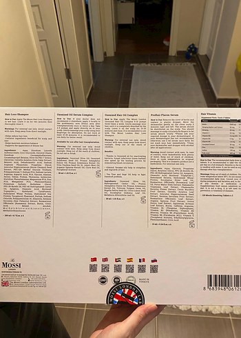 The Mossi London 6 Aylık Saç Bakım Seti - Görsel 6