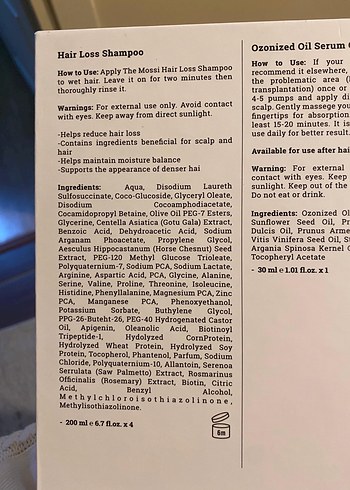 The Mossi London 6 Aylık Saç Bakım Seti - Görsel 10