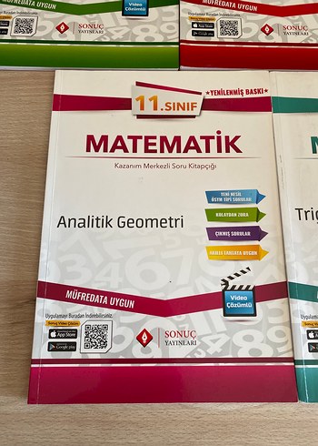 Beden Renk 11. Sınıf Matematik Tüm Konular Fasükül Sonuç Yayınları