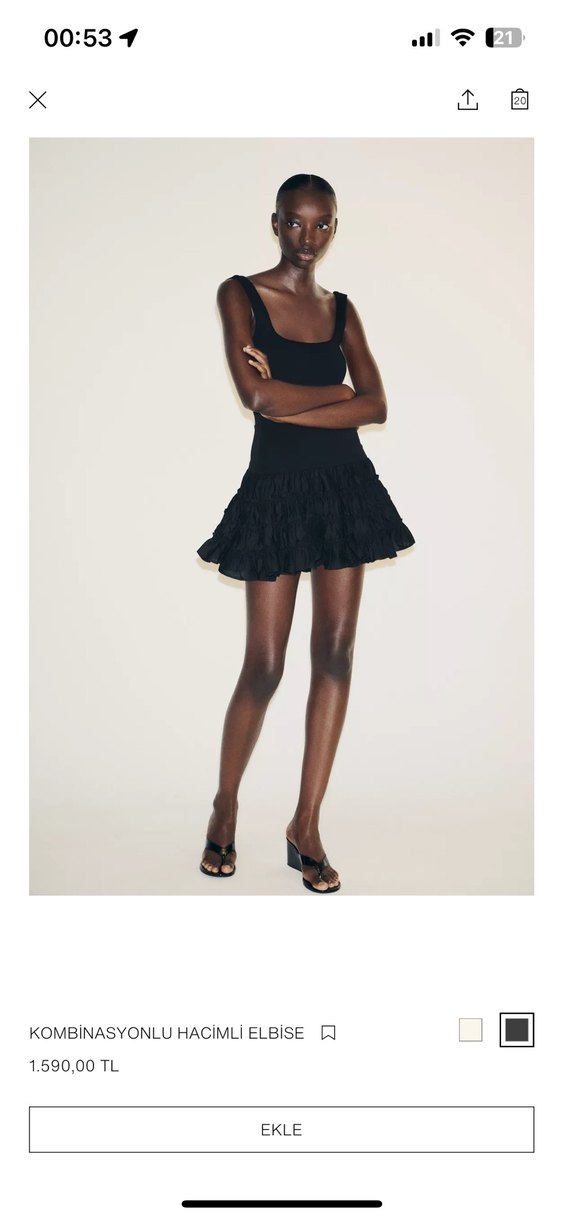 zara elbise yeni sezon - Görsel 3