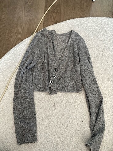 Crop hırka