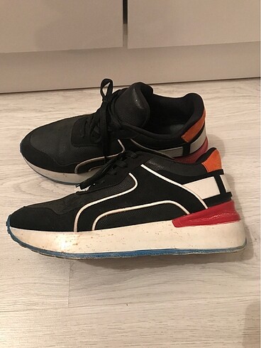 37 Beden siyah Renk Sneaker