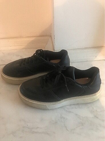 38 Beden siyah Renk Sneaker