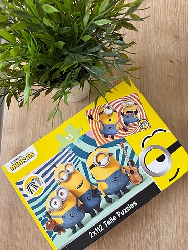 Mınıons Puzzle 2x112