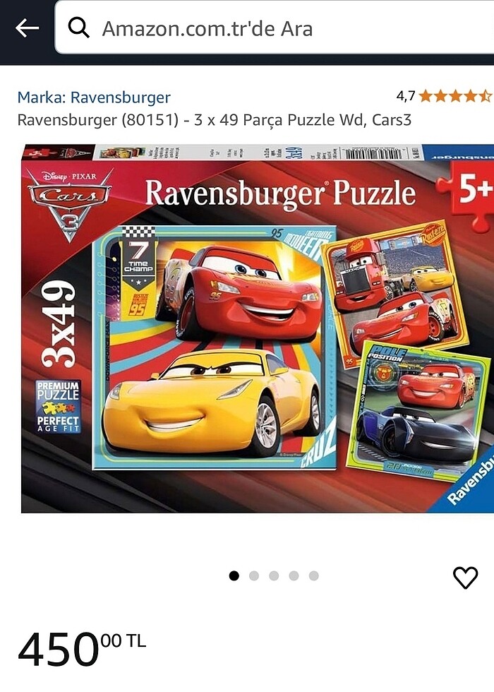 Ravesburger disney car 3x49 - Görsel 4