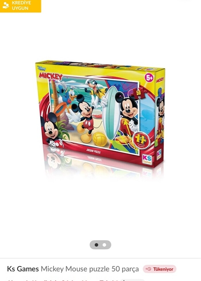 KS Games Disney Mickey Puzzle - Görsel 4