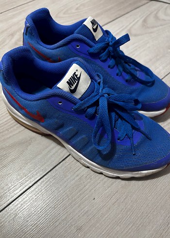 Nike Lacivert Bağcıklı Kadın Spor Ayakkabı - Görsel 4