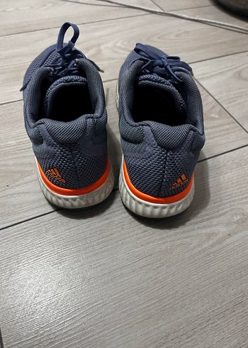 Adidas Orijinal Gri Bağcıklı Kadın Spor Ayakkabı - Görsel 3