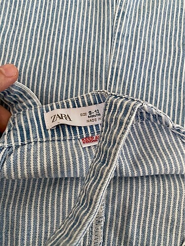 12-18 Ay Beden Zara Kız Çocuk Tulum