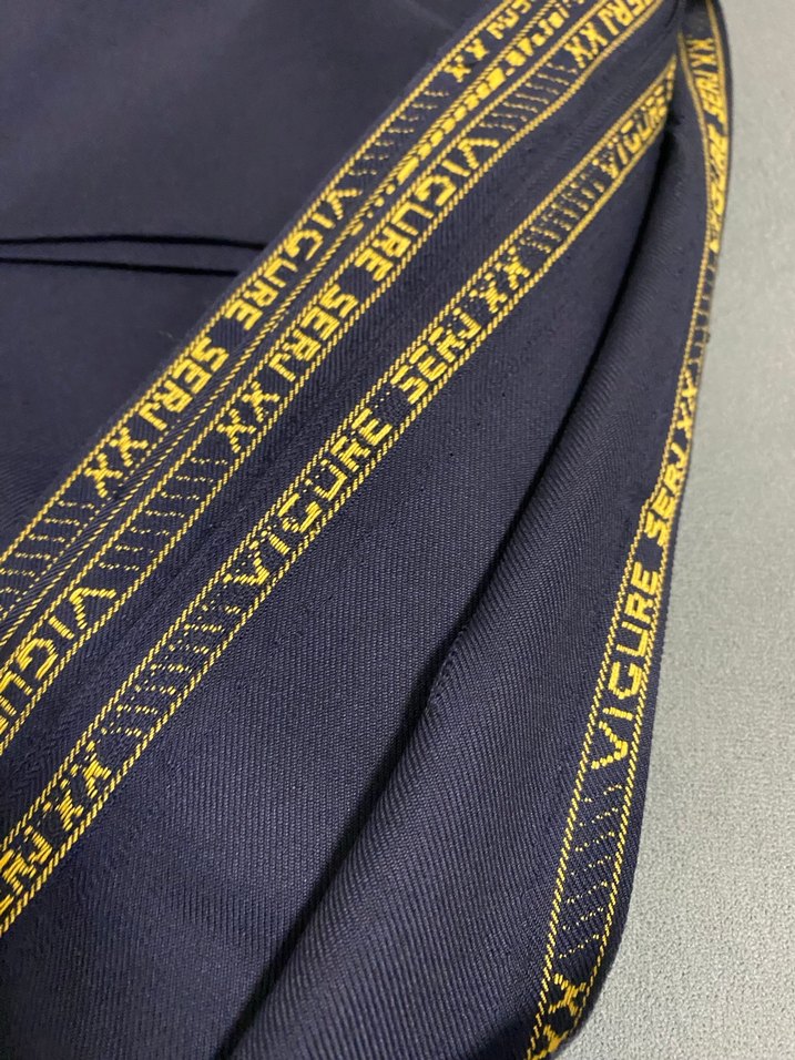 Lacivert kumaş pantolon - Görsel 3