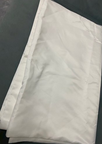 Kırık Beyaz saten  Perde - Görsel 2