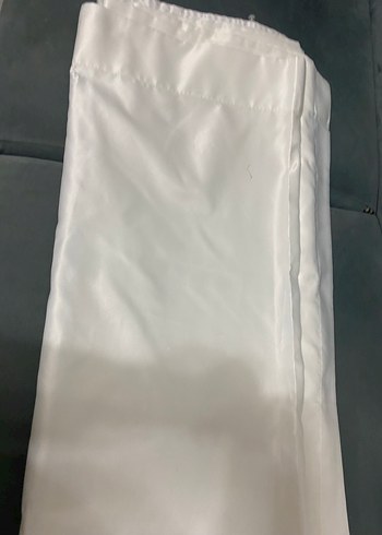 Kırık Beyaz saten  Perde - Görsel 3