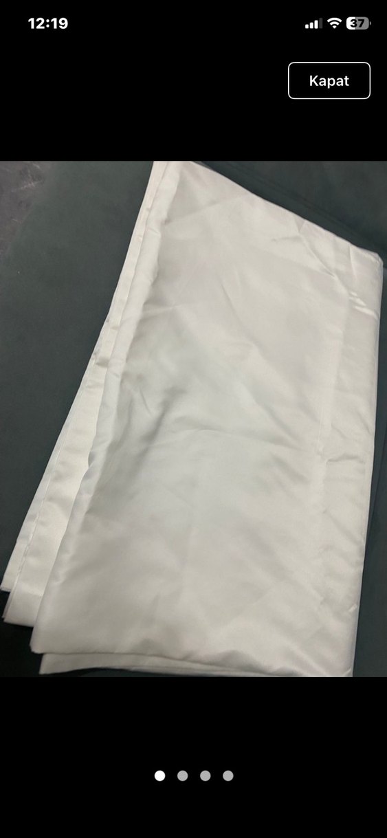 Kırık beyaz güneşlik Perde - Görsel 3