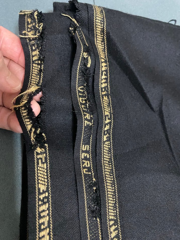 Lacivert parça kumaş - Görsel 4