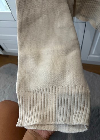 Diğer Bej Kadın Triko Oversize Kazak