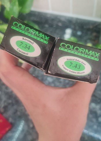 2 adet Colormax Profesyonel Krem Saç Boyası 60ml - Görsel 2