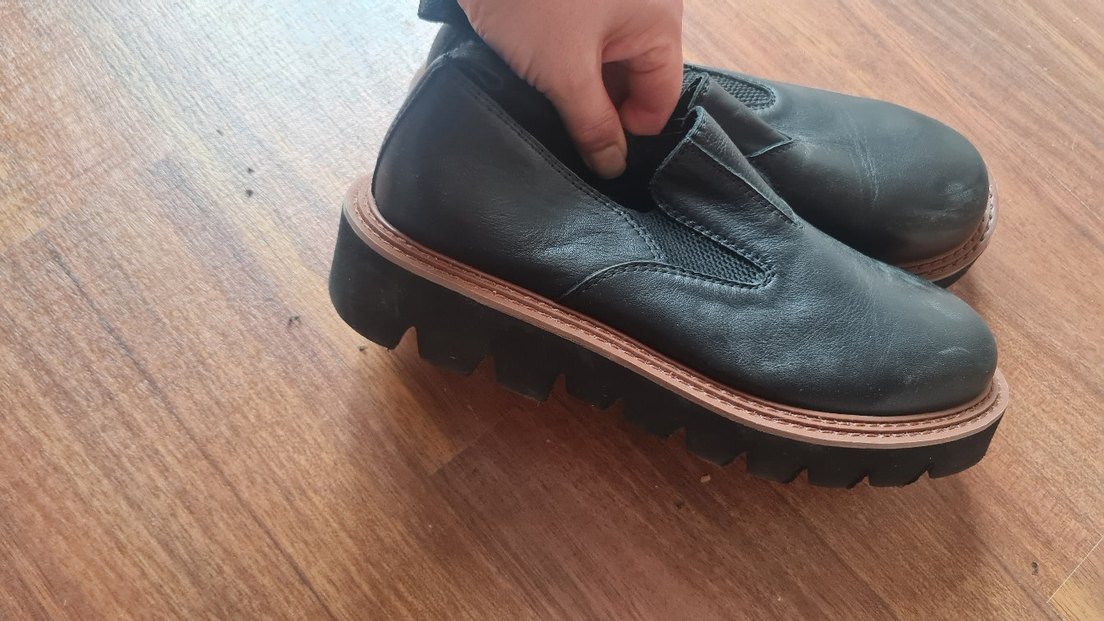 bueno marka Kadın Siyah Deri Tokalı Bot - Görsel 2