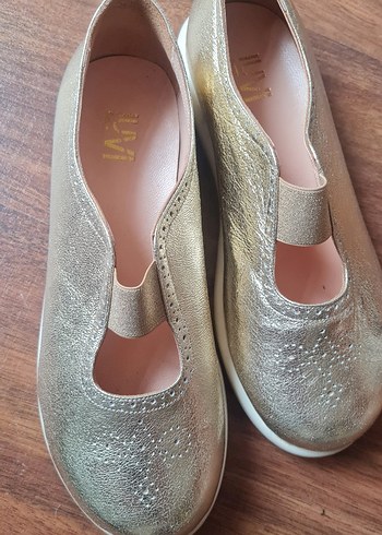 dore renkli Tokalı Babet - Görsel 2