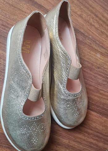 dore renkli Tokalı Babet - Görsel 4