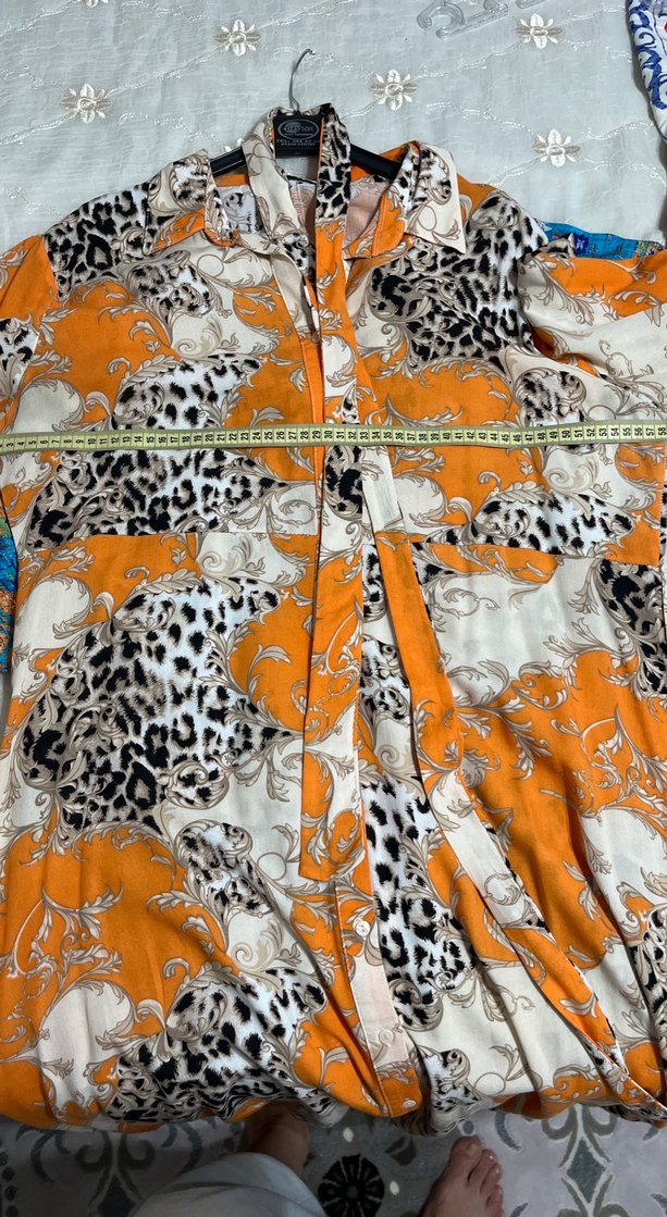 Bohem Desenli Uzun Kol Elbise - Görsel 4